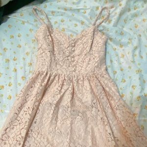 Talula pink lace dress